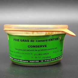 Foie gras de canard entier...