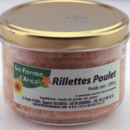 Rillettes de poulet