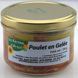 Terrine de poulet en gelée